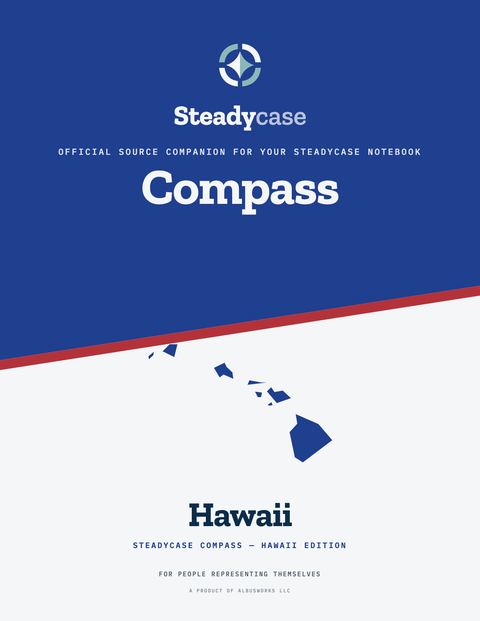 Steadycase Compass, Hawaii Edition cover