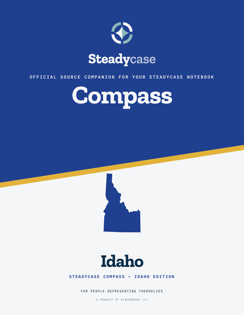 Steadycase Compass, Idaho Edition cover